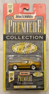 MATCHBOX /T-Bird Turbo Coupe/Gold/Premiere Collection Vintage 1995/New Sealed - Picture 1 of 15