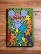 Keith Haring Künstler-Ölgemälde auf Leinwand, signiert, gestempelt,...