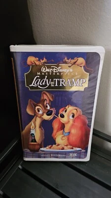 Walt Disney’s Masterpiece Lady and the Tramp Fully Restored (VHS, 1998) - Image 1 of 2