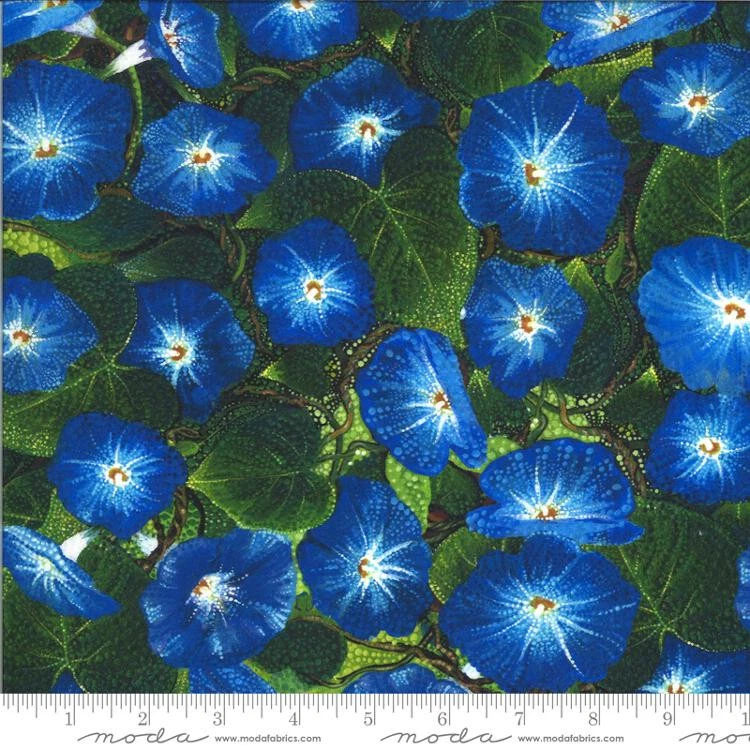 MODA #51242 37  "ENCHANTED DREAMSCAPES" MORNING GLORY  BTY - Image 1 of 1