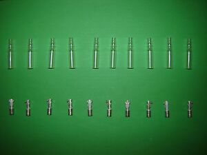 Ten 10 x Female Japanese Bullets and Covers Sleeves 3.9mm Motorcycle Connectors