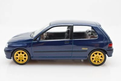 Modellino auto scala 1:43 Norev RENAULT CLIO WILLIAMS blu diecast da collezione - Immagine 1 di 4