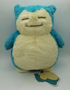 Pokemon Center Original Snorlax Fluffy Hugging Plush 42cm Comfy Friends JAPAN - Picture 1 of 6