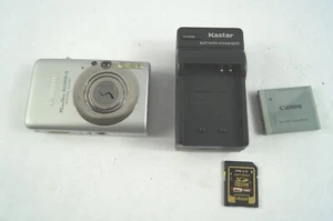 Canon PowerShot SD1200 IS Digital ELPH 10MP Kamera 10MP 3X Zoom mit Ladegerät D212 - Bild 1 von 9