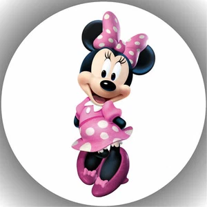 Ostia per torta compleanno festa immagine torta fondente - cialda Topolino P48 - Foto 1 di 1