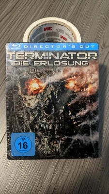 Terminator Salvation Limited Edition Steelbook Blu-ray German Import Region Free - Image 1 of 4