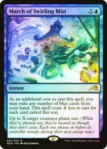 FOIL March of Swirling Mist ~ Kamigawa: Neon Dynasty [ NM ] [ Magic MTG ] - Bild 1 von 1