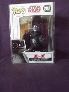Funko Pop! Star Wars #202 - BB-9E con estuche protector - Imagen 1 de 2