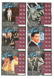 Elvis 2002 California Lottery scratch tickets expired MINT unscratched set of 6 - Picture 1 of 2