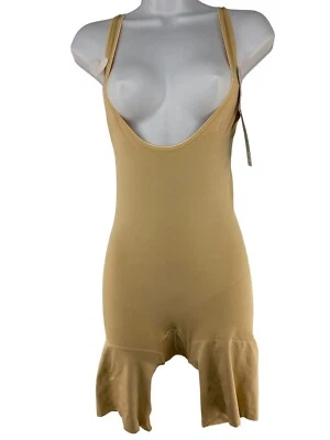 Assets by Spanx Shaping Open-Bust Bodysuit Panty Beige Naked Women's Size 1X - Image 1 of 4
