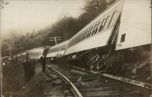 RPPC Near East Barnet,VT Passenger Train Derailment 1909 Caledonia Co Vermont - Picture 1 of 5
