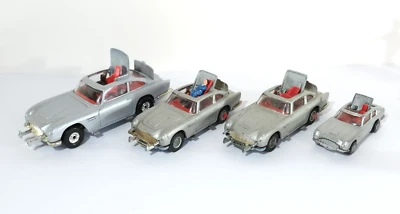 Corgi James Bond 270 Aston Martin DB5 & DB6 Bundle Unboxed Diecast Cars D16 - Image 1 of 4