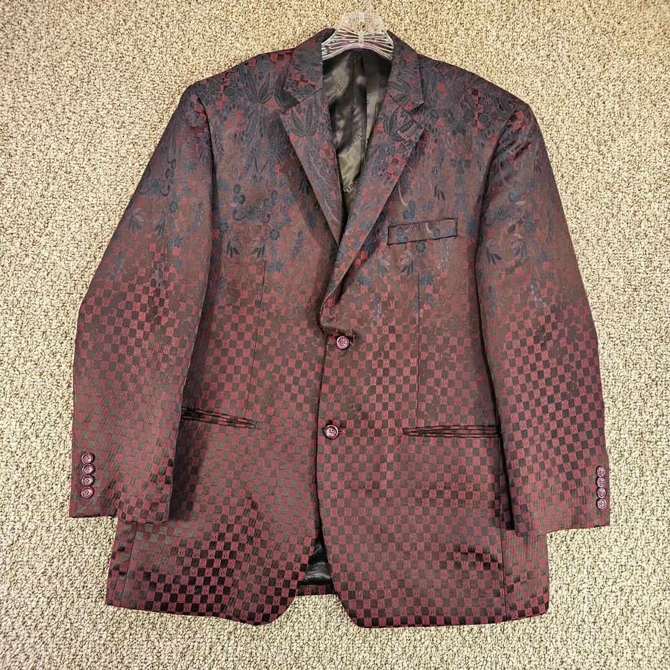 Vinci Sportcoat смокинг куртка мужская XL (размеры 42-44) две кнопки сделано Италия - Изображение 1 из 4