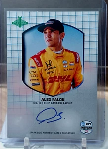 ALEX PALOU 2025 INDY CAR CHAMPION ON CARD AUTO -- 2025 INDYCAR PARKSIDE - Imagen 1 de 2