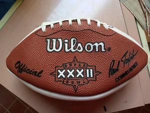 Vintage Wilson 1998 SB XXXII Bartles & Jaymes/Peter Vella Advertising Football - Picture 1 of 3