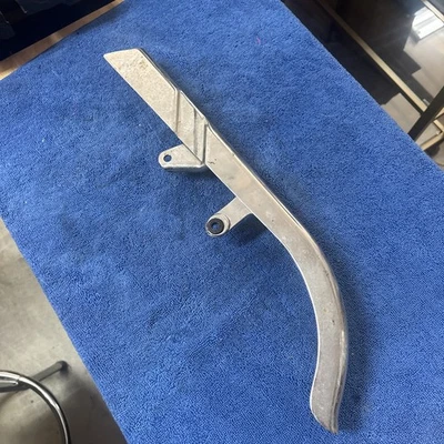 Harley-Davidson Softail chrome belt guard evo twin cam FXST FLST - Image 1 of 4