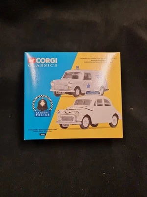 CORGI TOYS 08005 STOCKPORT BOROUGHT POLICE SET MORRIS E MINI UK SCALA 1/43  - Immagine 1 di 4