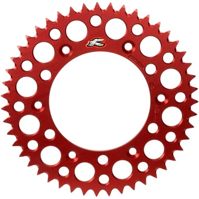 Renthal Sprocket for Honda - Red - 56-Tooth 189U-420-56GRRD - Image 1 of 3