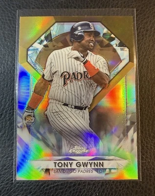 2022 Topps Chrome Update Series - Diamond Greats Chrome Tony Gwynn #DGC-44 - Image 1 of 2