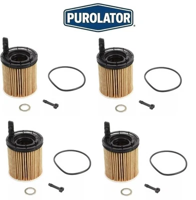 4 масляных фильтра Purolator для 2019-2022 Hyundai Tucson Hybrid 1,6 л 26350-2M000 - Изображение 1 из 2