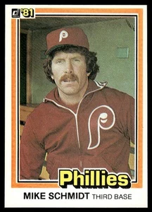 Donruss #11 Mike Schmidt 1981 - Imagen 1 de 2