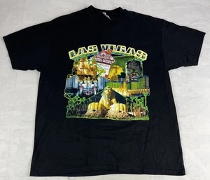 Vtg 1999 Las Vegas T-Shirt Hanes Beefy Tag Luxor Circus Circus Casinos Sz XL - Picture 1 of 7