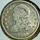 1830 10C Capped Bust Dime VG