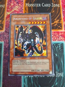 Yu-Gi-Oh! Archfiend of Gilfer RP02-EN094 Secret Rare Unlimited Near Mint - Picture 1 of 12