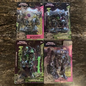 Lotto 4 action figure Final Faction Series Brute Krepitus Synthoid NUOVE B - Foto 1 di 6