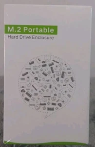 M.2 SATA SSD to USB 3.0 Portable External Drive Enclosure Case with UASP - Afbeelding 1 van 3