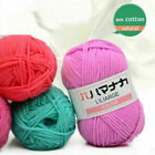  Knitting wool Crochet Soft Bamboo Milk Cotton Yarn Soft Baby Natural 42 Colors