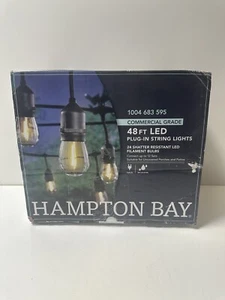24-Light Indoor/Outdoor 48 ft Plug In String Lights Shatter Resistant 1004683595 - Picture 1 of 7