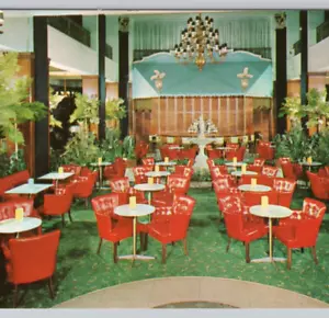 Normandie Lounge Lord Baltimore Hotel 1962 Baltimore MD postal vintage UNP - Imagen 1 de 4