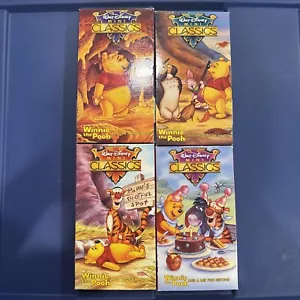 Winnie The Pooh Walt Disney Mini Classics 4 VHS Lot VG Condition - Imagen 1 de 19