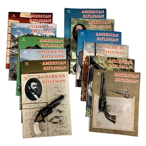 Vintage 1969 THE AMERICAN RIFLEMAN Magazine Lot Complete Full Year 12 Issues - Picture 1 of 9