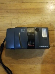 Olympus AF-10 TWIN 35mm Point & Shoot Film Camera From JAPAN - Picture 1 of 3