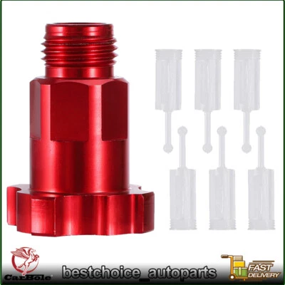 Pistola pulverizadora desechable M16*1,5 mm adaptador de olla pulverizadora conector adaptador para pintura Foto 1 de 4