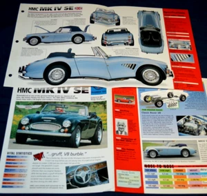 1999 HMC MKIV SE Specs Info Original Poster Brochure Vintage 99 MK IV - Picture 1 of 1