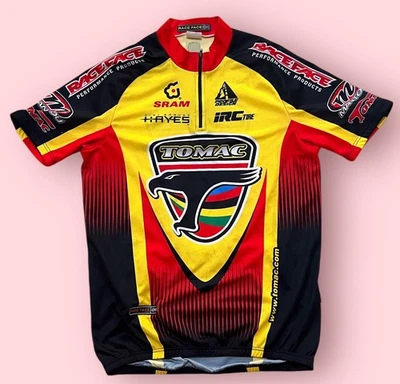 Camiseta masculina de ciclismo Race Face Tomac S/S - Imagem 1 de 4