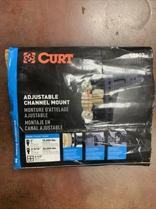 Bola de remolque doble Curt 45902 montaje en canal ajustable de 2" y 2-5/16" 20 k (lbs) - Imagen 1 de 5