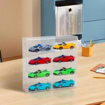 1/32 Wheels Toy Auto Display Case di stoccaggio per Mini figura da - Immagine 1 di 4