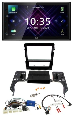 JVC DAB 2DIN Lenkrad Bluetooth USB Autoradio für Subaru Impreza ab 2018 - Bild 1 von 4