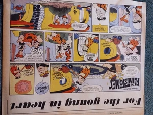 Sk233 Ephemera 60er Jahre Zeitungscomic The Flintstones Dh23 - Bild 1 von 1