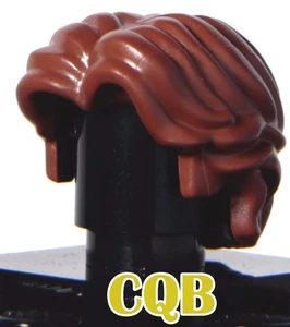 NEU LEGO - Figurhaar - Han Solo modern kurz gewellt braun x 1 - ECHT - Bild 1 von 1