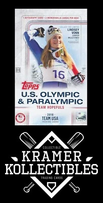 2018 Topps U.S. Olympic Base & Bronze Cards (US-1 - USA-45) - COMPLETE YOUR SET! - Image 1 of 2