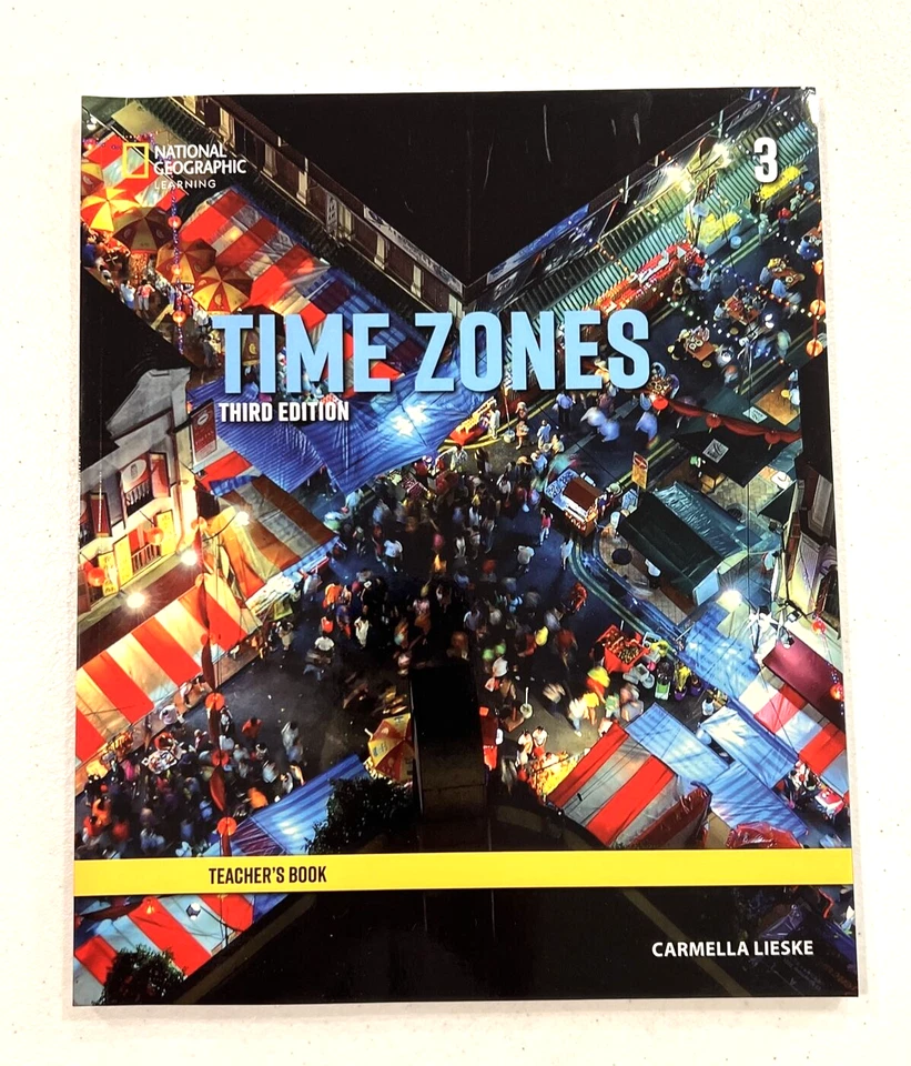 TIME ZONES 3 National Geographic Learning Teacher's Book - Image 1 of 1