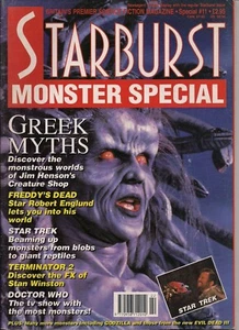 Starburst Special#11 1992 MONSTER SPECIAL GODZILLA, TERMINATOR, FREDDY KREUGER - Picture 1 of 1