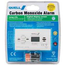 Quell Carbon Monoxide Detector Digital Display Alarm With No Wiring Model Pd04