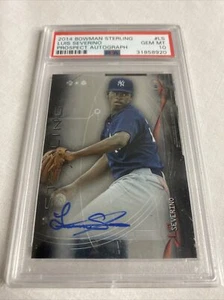 2014 Bowman Sterling Luis Severino Prospect Auto #LS PSA 10 Gem Mint - Bild 1 von 2