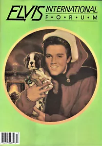 Elvis International Forum Vol 4 No 4, Christmas 1991 Glossy Magazine *RARE* - Picture 1 of 5